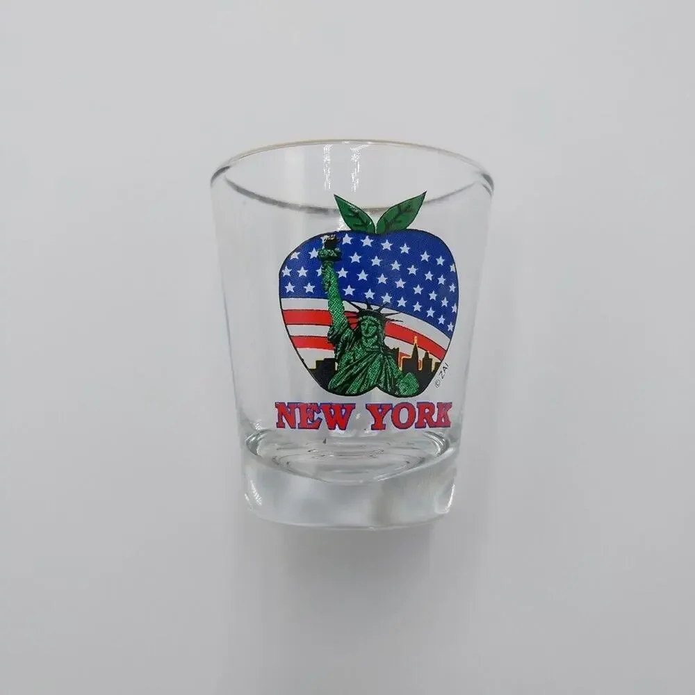 New York Statue of Liberty Shot‎ Glass Souvenir Novelty Glass